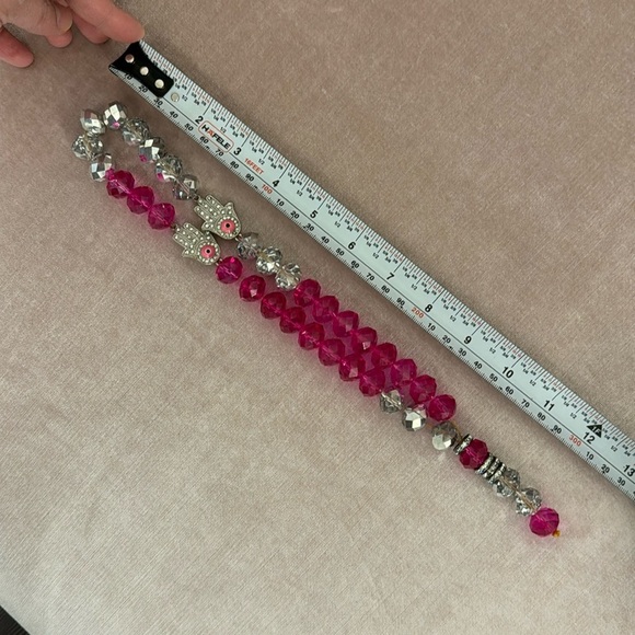 NWOT ROSARY HANDMADE LARGE BEADS - Picture 10 of 17